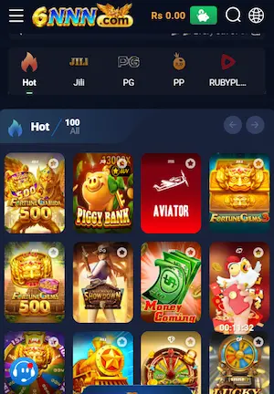 6NNN Game varieties Interface