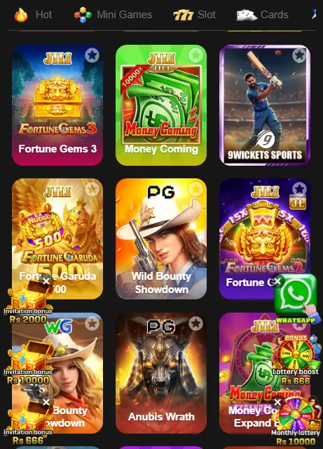 ALI786 Game interface